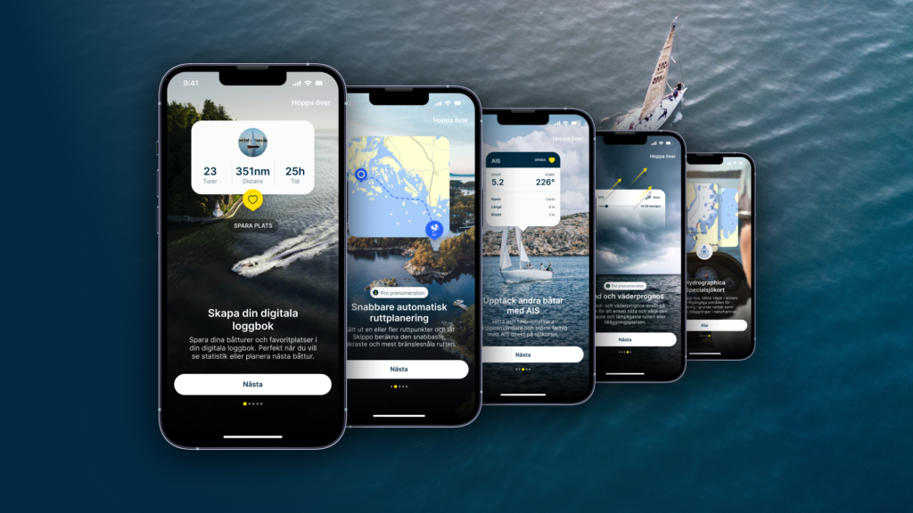 Nya På Sjön-appen från Skippo
