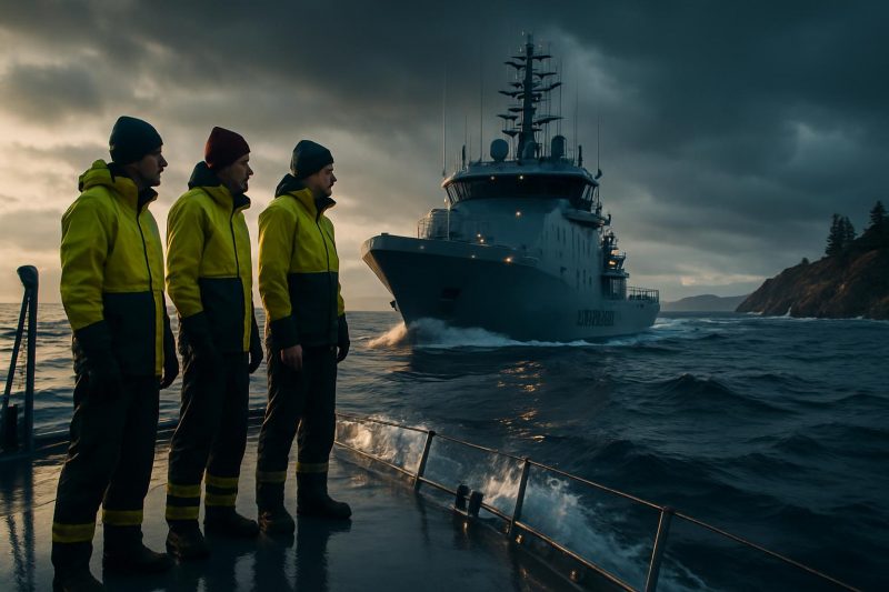 Kustbevakningen stärker maritim säkerhet: hamnar, sanktioner
